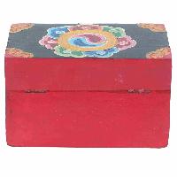 thumb4-Wooden Tibetan Box-27136