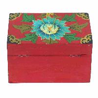thumb3-Wooden Tibetan Box-27137