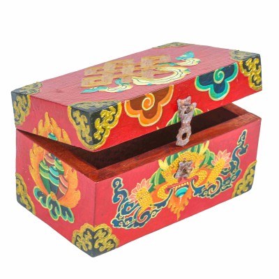 Wooden Tibetan Box-27138