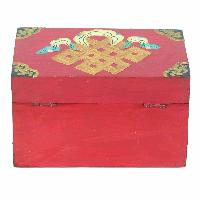 thumb1-Wooden Tibetan Box-27138