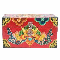 thumb2-Wooden Tibetan Box-27138