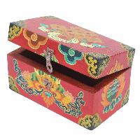 thumb3-Wooden Tibetan Box-27138