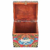 thumb1-Wooden Tibetan Box-27139