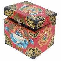 thumb3-Wooden Tibetan Box-27139