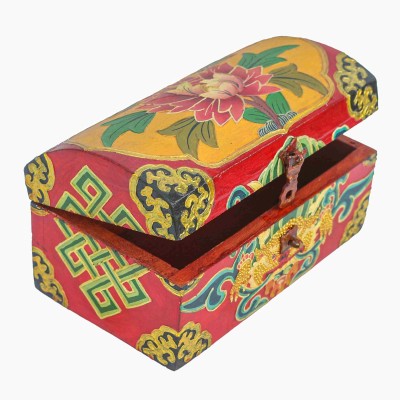 Wooden Tibetan Box-27140