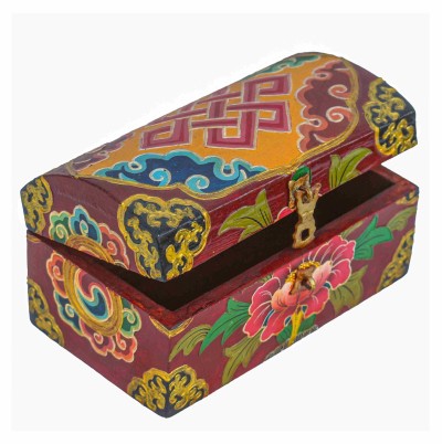 Wooden Tibetan Box-27142