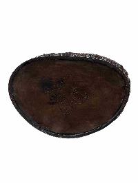 Buddhist Handmade Statue Of Padmasambhava [guru Rinpoche], [chocolate Oxidized]