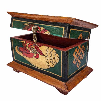 Wooden Tibetan Box-27260