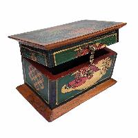 thumb2-Wooden Tibetan Box-27260