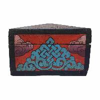 thumb1-Wooden Tibetan Box-27263