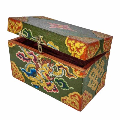 Wooden Tibetan Box-27265