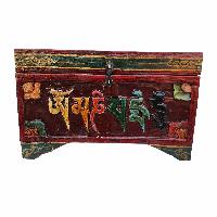 thumb2-Wooden Tibetan Box-27266