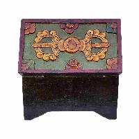 thumb4-Wooden Tibetan Box-27267