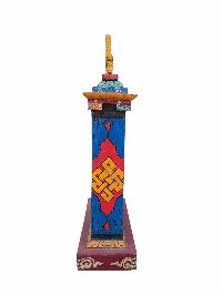 [traditional Tibetan], [wooden] Ritual Temple, [painted]