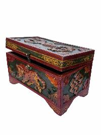 thumb3-Wooden Tibetan Box-27272