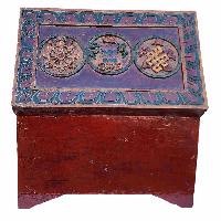 thumb3-Wooden Tibetan Box-27274