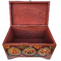 thumb4-Wooden Tibetan Box-27274