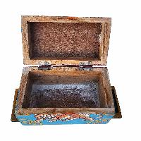 thumb1-Wooden Tibetan Box-27276