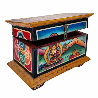 Wooden Tibetan Box-27277