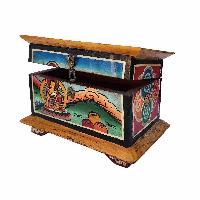 thumb2-Wooden Tibetan Box-27277