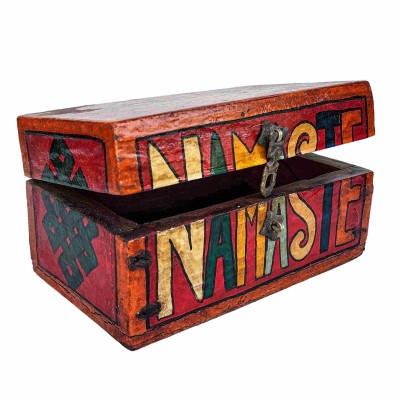 Wooden Tibetan Box-27278