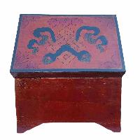 thumb7-Wooden Tibetan Box-27281