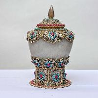 thumb1-Tibetan urn-27875