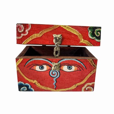Wooden Tibetan Box-29003