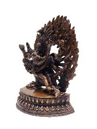[best Price],buddhist Handmade Statue Of Hayagriva, [chocolate Oxidized], [last Piece]