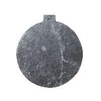 Wheel Of Life Carved In Stone, [slate]