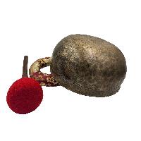 [super Quality], Buddhist Hand Beaten [ultabati] Singing Bowl, Real Antique, [rare Find], [select Accessories]