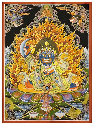 Mahakala Black Cloak-29483