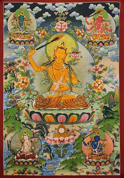 Five Dhyani Manjushri-29506