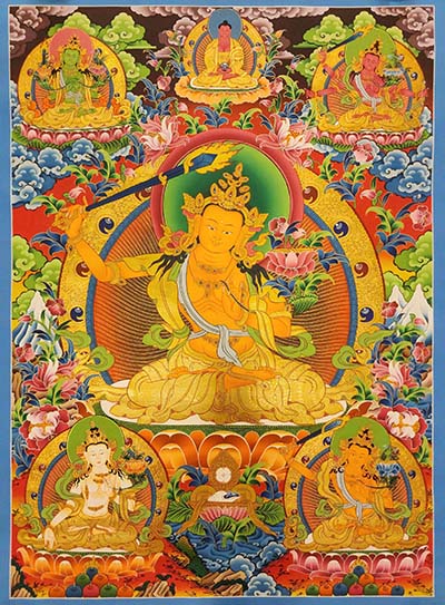 Five Dhyani Manjushri-29580