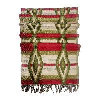 Dhaka Shawl, Multicolor Durable Acrylic Shawl With Various Patterns