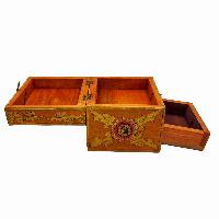 thumb4-Wooden Tibetan Box-29882