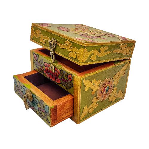 Wooden Tibetan Box-29883