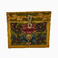 thumb1-Wooden Tibetan Box-29883