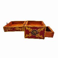 thumb4-Wooden Tibetan Box-29884