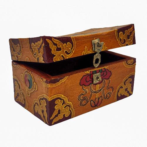 Wooden Tibetan Box-29925