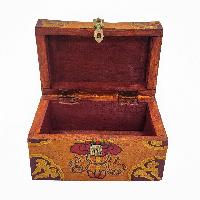 thumb4-Wooden Tibetan Box-29925