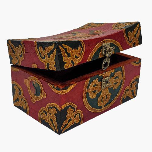 Wooden Tibetan Box-29927