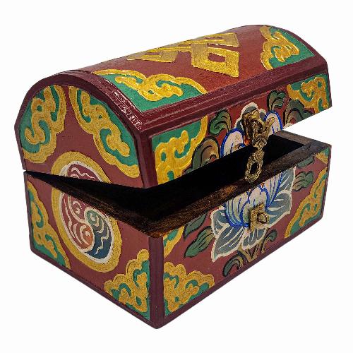 Wooden Tibetan Box-29928