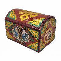 thumb2-Wooden Tibetan Box-29928