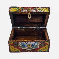 thumb4-Wooden Tibetan Box-29928