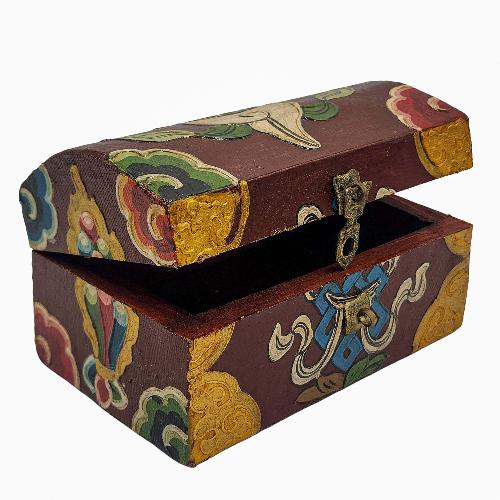 Wooden Tibetan Box-29929