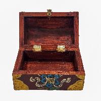 thumb4-Wooden Tibetan Box-29929