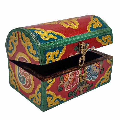 Wooden Tibetan Box-29930