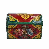 thumb1-Wooden Tibetan Box-29930
