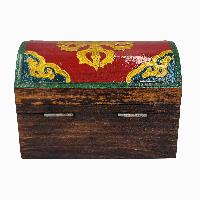 thumb3-Wooden Tibetan Box-29930